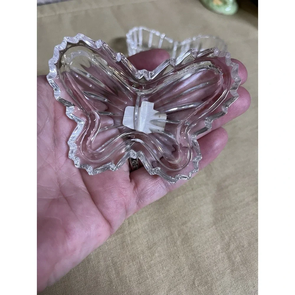 Crystal Butterfly Trinket Box Butterfly Ring Box Earring Box